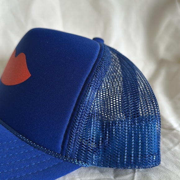Clare V Blue Trucker Hat - Picture 9 of 10